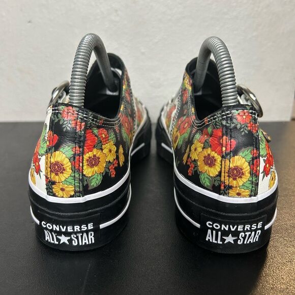 Converse Chuck Taylor Mary Jane Platform in Floral Blocking Size 7.5 - Picture 4 of 9